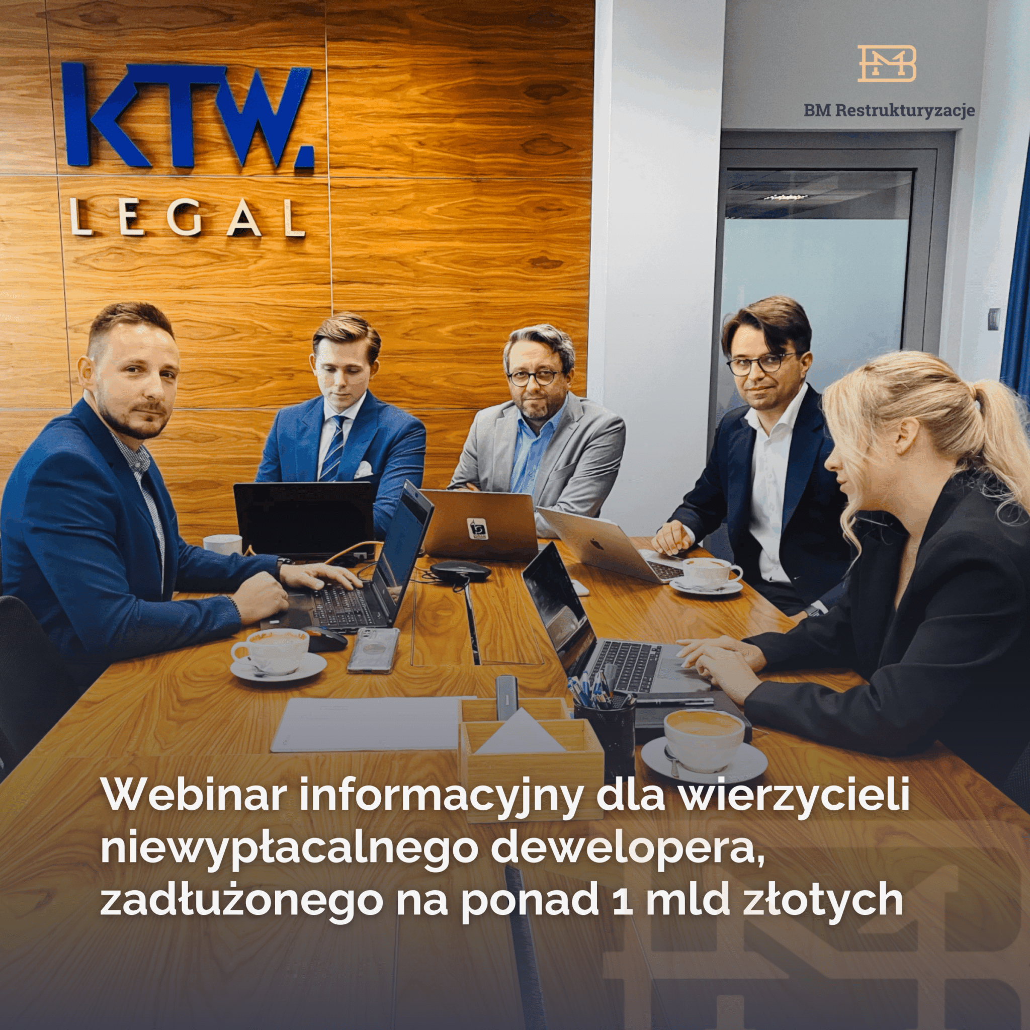 Webinar informacyjny dla wierzycieli niewypłacalnego dewelopera, zadłużonego na ponad 1 mld złotych
