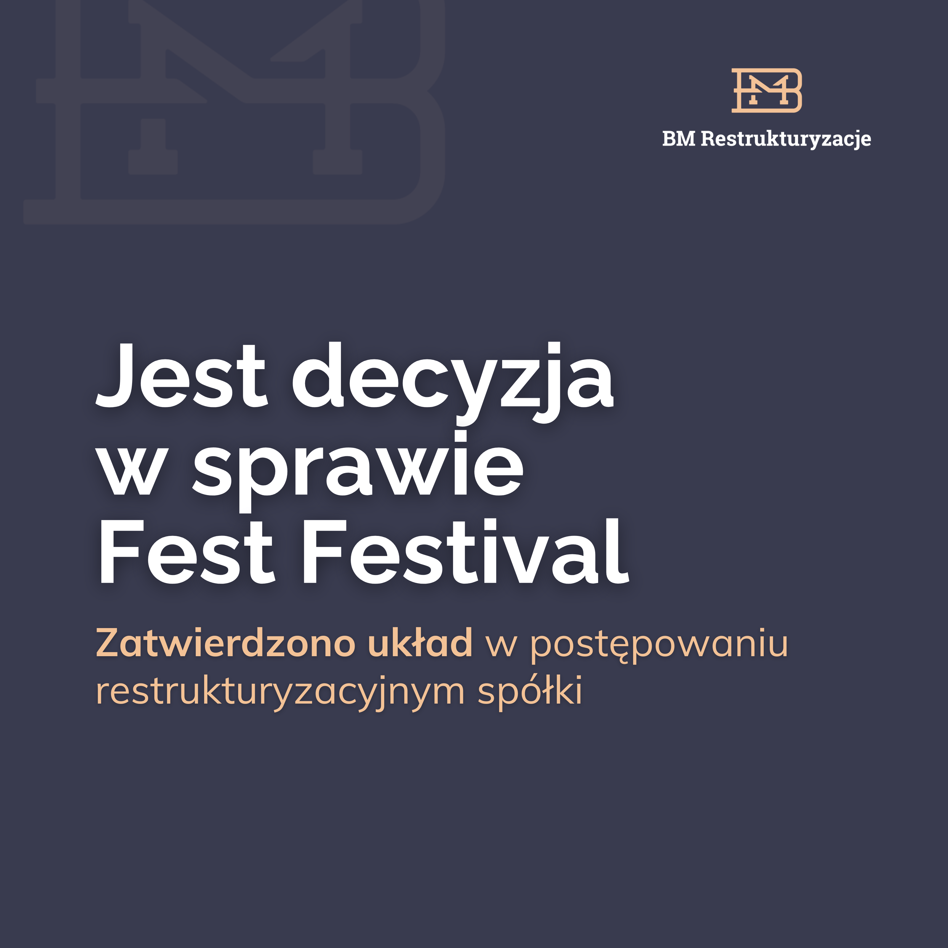Jest decyzja w sprawie Fest Festival