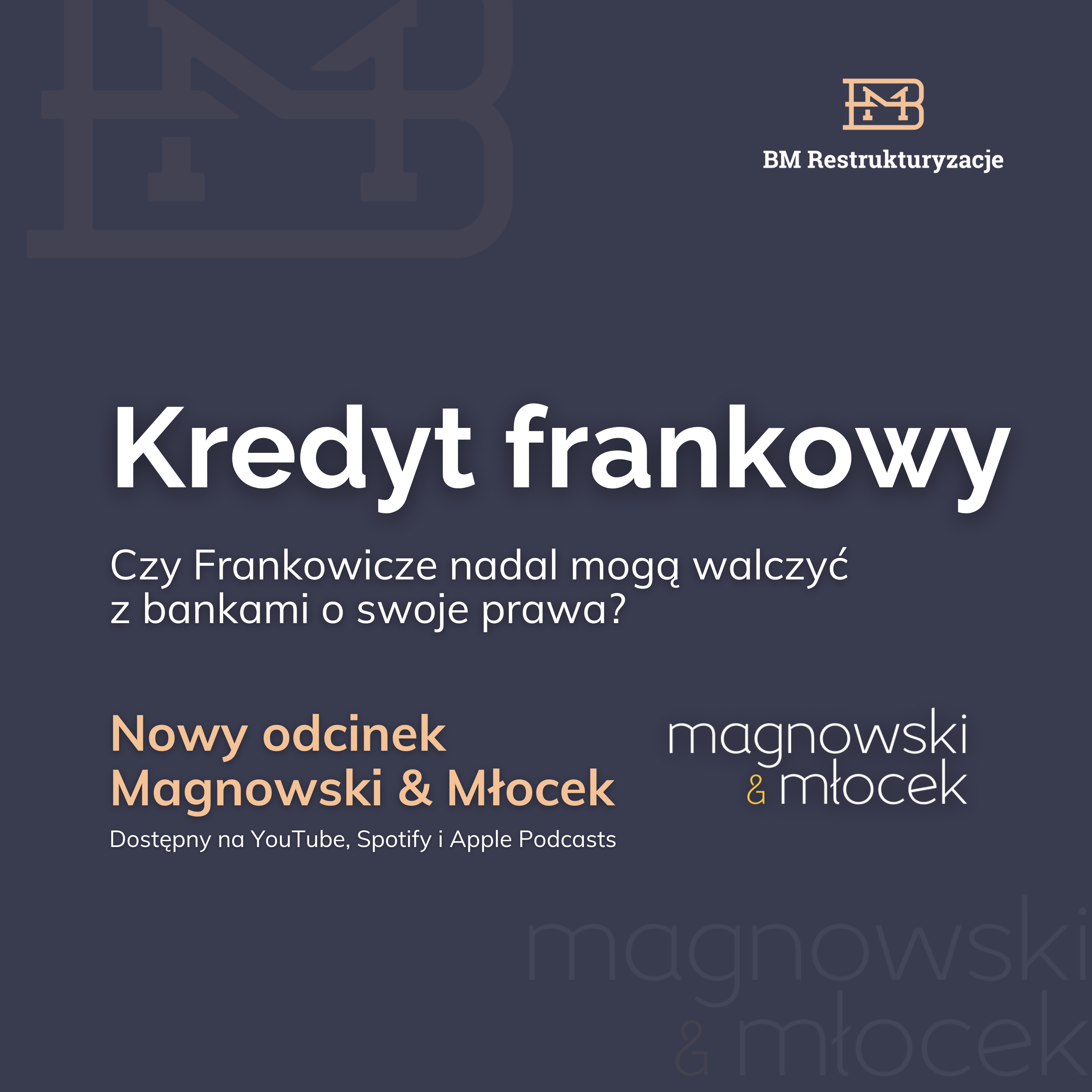 Czy Frankowicze nadal mogą walczyć z bankami o swoje prawa? Nowy odcinek Magnowski & Młocek