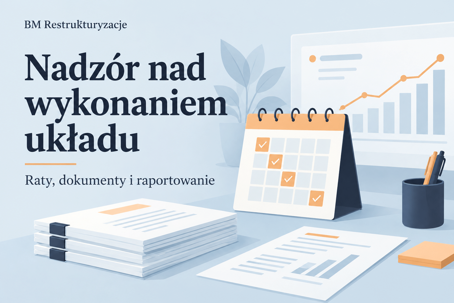 Nadzór nad wykonaniem układu — obowiązki i raportowanie